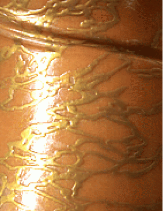 Struktur Latex Gold Moire